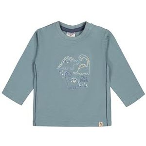 SALT AND PEPPER Jongens B.Boys Ls Emb Dino Friends T-shirt set voor baby's en peuters, Mineral Green, 62