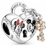 Charm Pandora 780109C01 Candado Mickey y Minnie