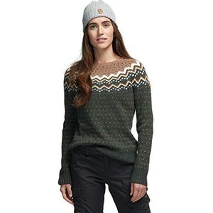 Fjallraven Övik Knit Sweater W Sweatshirt, dames, Deep Forest, XXS