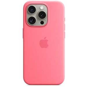 Apple Siliconenhoesje met MagSafe voor iPhone 15 Pro - Roze ​​​​​​​