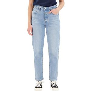 Levi's Dames 501 Crop Jeans, Samba Tango Light, 26W / 30L