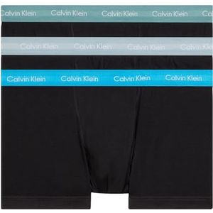 Calvin Klein heren kofferbak Trunk 3pk, B- Levendige Bl, Arona, Sageb Grn Wbs, XXL Grote maten