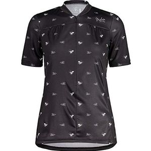 Maloja Tschittam All Mountain 1/2 Shirt voor dames, Moonless Cloud, S