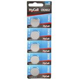 HyCell Set van 5 lithium knoopcellen CR2032 3V - knoopcelbatterijen van eersteklas kwaliteit met lange houdbaarheid.
