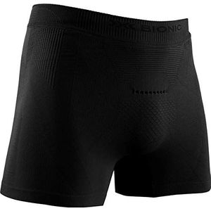 X-Bionic Combat Energizer 4.0 Boxer Shorts Calçon ondergoed heren dames kleding unisex volwassenen, zwart/antraciet, FR: S (maat fabrikant: S)