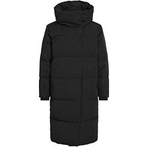 Object Dames Objlouise Long Down Jacket Noos jas, zwart, XL