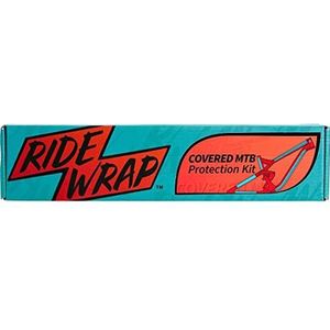 RIDE WRAP Ridewrap Framebescherming Covered Protection-mountainbike-set, glanzend, accessoires en reserveonderdelen voor fietsen, uniseks, volwassenen, transparant