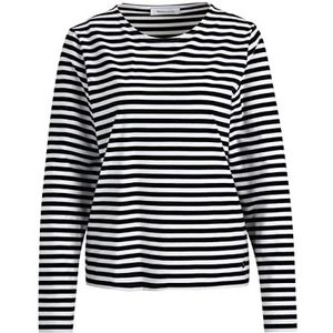 gs1 data protected company 4064556000002 Dames ARISH hemd, Bright White/Black Beauty Striped, XL, Helder wit/zwart beauty gestreept, XL