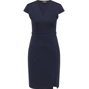 faina Dames kokerjurk Sookie jurk, marine, XS, marineblauw, XS