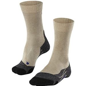 FALKE Dames Wandelsokken TK2 Explore Cool W SO Lyocell Functional Yarn Anti-Blaar dik 1 Paar, Beige (Nature Melange 4100), 41-42