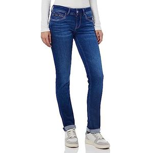 Pepe Jeans New Brooke Jeans voor dames, Blauw (Denim-cs6), 24W / 32L