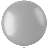 Folat - Ballon XL Moondust Silver Metallic - 78 cm