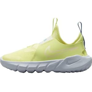 Nike Flex Runner 2 Sneakers voor jongens, Citron Tint Pearl Pink Cobalt Bliss, 25 EU