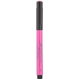 Faber-Castell 167025 - inktpen Pitt artist pen, lijndikte S, kleur 125, paars-roze medium