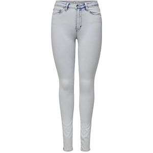 ONLY Dames ONLROYAL Life HW SK DNM BJ298 NOOS Jeans, Light Blue Denim, XS / 30, blauw (light blue denim), XS