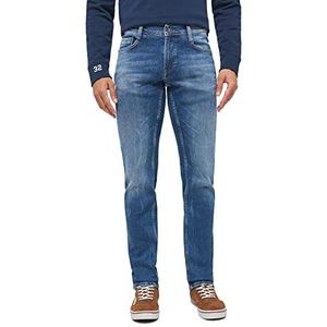 MUSTANG Oregon Tapered Jeans, heren middenblauw 684, 36W / 36L