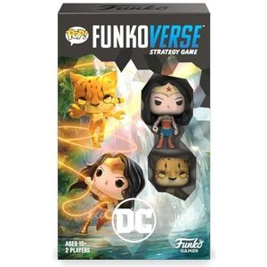 Funko Games Funko POP! Funkoverse: DC 102-Expandalone Strategy Board Game - DC Comics - licht strategie bordspel voor kinderen en volwassenen (leeftijd 10+) - 2-4 spelers - verzamelbaar vinylfiguur -