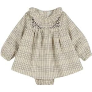 Gocco Bedrukte jurk, paars, standaard voor baby's, Paars, 18-24 Maanden