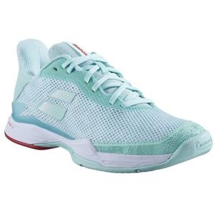 Babolat Dames tennisschoenen Jet Tere All Korte Houding, Actieve Flexi-Technologie - Ademende Ortholite Zool - Frans merk Yucca/Wit, 40,5 EU, Yucca wit, 42.5 EU