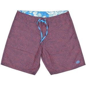 Panareha Zwemshorts voor Heren GOLORITZE Marineblauw, Rood (46) | Gerecycled polyester