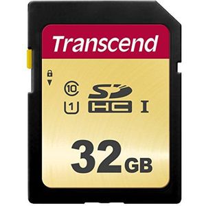 Transcend TS32GSDC500S-E 32GB | SDHC I, C10, U1 geheugenkaart - 95/40 MB/s