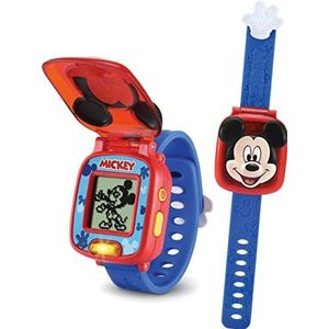 VTech Mickey Learning Watch - Educatief Speelgoed - 4 spellen - maak kennis met Letters, Vormen & Rekenen - 3 tot 6 Jaar