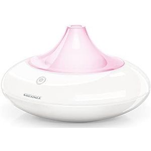 Soehnle Design aromadiffuser Ravenna in wit met ultrasone vernevelingstechniek, verstuiver voor een geur met water en geurolie, diffuser met kleurverandering