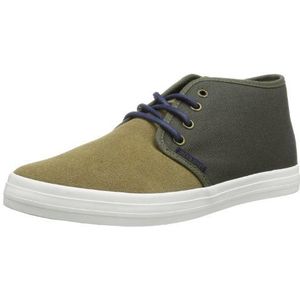 JACK & JONES Heren JJ Oslo Suede ORG hoog|#90, Groen Elmwood, 40 EU