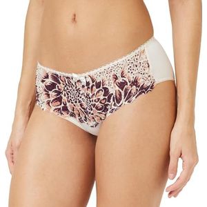 Playtex Dames slip Midi Flower Elegance Comfortabel x1, Meerkleurig, XS