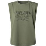 Pepe Jeans - Bertha - Mouwloos T-shirt - 100% Katoen