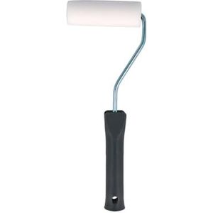 INNSPIRO Schuimroller, 10 cm, met 27 cm lange handgreep, voor het beschilderen van muren, doeken en meubels, doe-het-zelf en knutselwerk