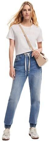 Desigual Denim_CALIOPE, 5053 Denim MEDIUM WASH, M, blauw, M