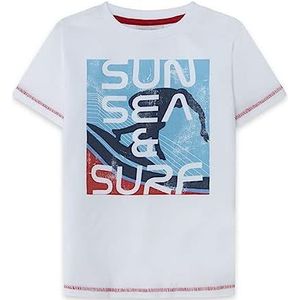 Tuc Tuc Surf Club T-shirt, wit, 6A voor kinderen