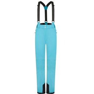 Dare 2b Effused II Pant Dames Ski Salopette Pant Waterdicht en ademend - Gerecycleerde stof - verstelbaar taillesysteem en bretels, sneeuwvangers - Normale lengte broekspijpen