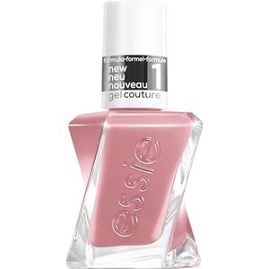 essie Langhoudende nagellak met glanzende afwerking, manicure zonder uv-licht, Gel Couture, kleur: nr. 485 princess charming, roze, 1 x 13,5 ml