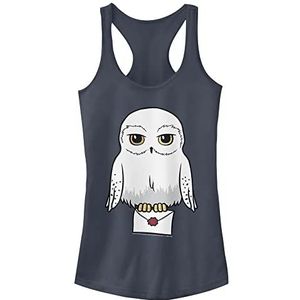 Warner Bros. Dames Anime Hedwig Mail Hemd, indigo, klein