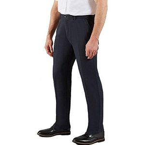 Farah Classic Crane broek voor heren, Blauw (zwart), S (Fabrikant maat 32/31)