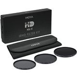 HOYA 3x Neutral density filters kit HD MkII IRND8/64/1000 ø52 mm