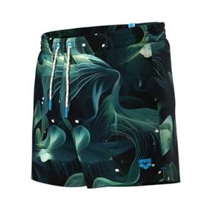 Arena - Water Prints - Zwembroek - Blauw - Gerecycled Materiaal