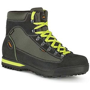 AKU Slope Micro GTX Wandellaarzen, uniseks, volwassenen, antraciet/limoen, maat 46,5