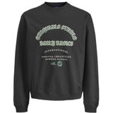 Jack & Jones - Sweatshirt - Groen - Zwart - Wit