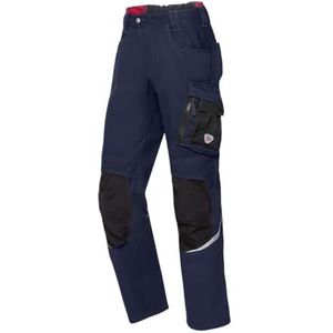 BP 1998-570-1432 Workwear werkbroek heren, polyester en katoen, nachtblauw/zwart, maat 62n