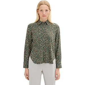 TOM TAILOR Dames Basic blouse 1034821, 30665 - Abstract Minimal Design, 44
