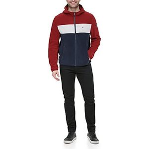 Tommy Hilfiger Heren Hooded Performance Fleece Jas - multi - L