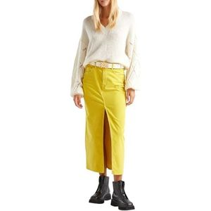 United Colors of Benetton Pullover met V-hals M/L, Wit, S