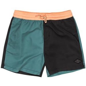 Billabong - Kid's Interchange LB Boardshort - Turkoois/Zwart - 100% Polyester