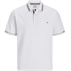 JACK & JONES heren jprblugabriel SS polo, wit (bright white), XS