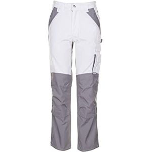 Planam Broek ""Plaline"", maat 50 in zuiver wit/zink, 1 stuk, 2513050
