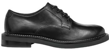 Geox - Serilda - Veterschoenen - Zwart - Dames - Comfortabel en Ademend