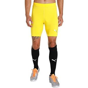 PUMA Herren, LIGA Baselayer Short Tight Hose, Cyber Yellow, XXL